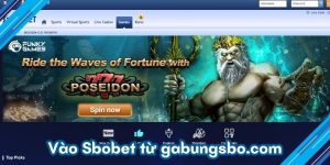 Vào Sbobet từ gabungsbo.com