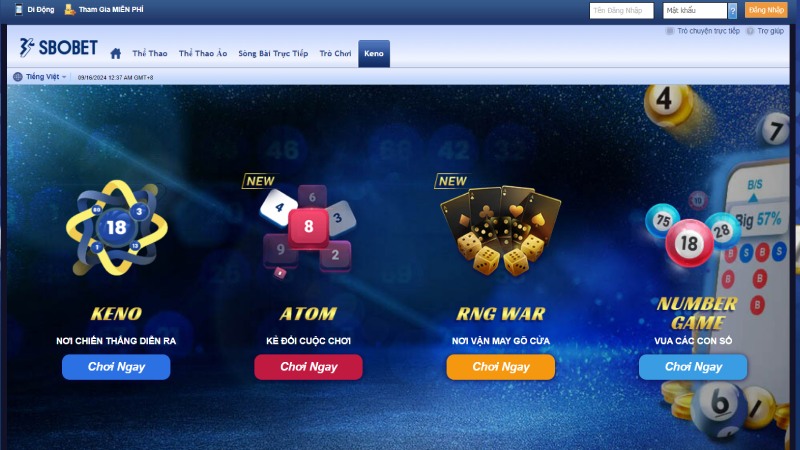 Wowsbo.com - Link dự phòng đăng nhập SBOBET chính chủ 3 Trải nghiệm giải trí qua Wowsbo.com