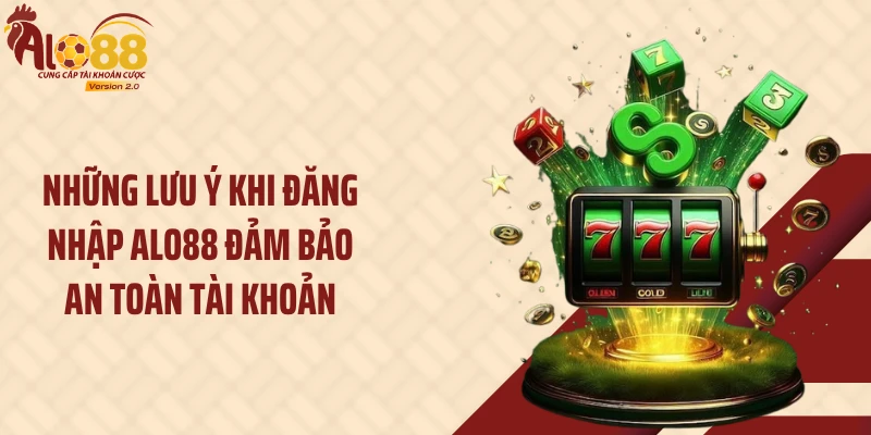 Những lưu ý khi đăng nhập ALO88 đảm bảo an toàn tài khoản